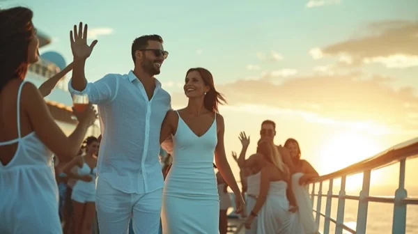 atmosfera de respeto en un crucero swinger